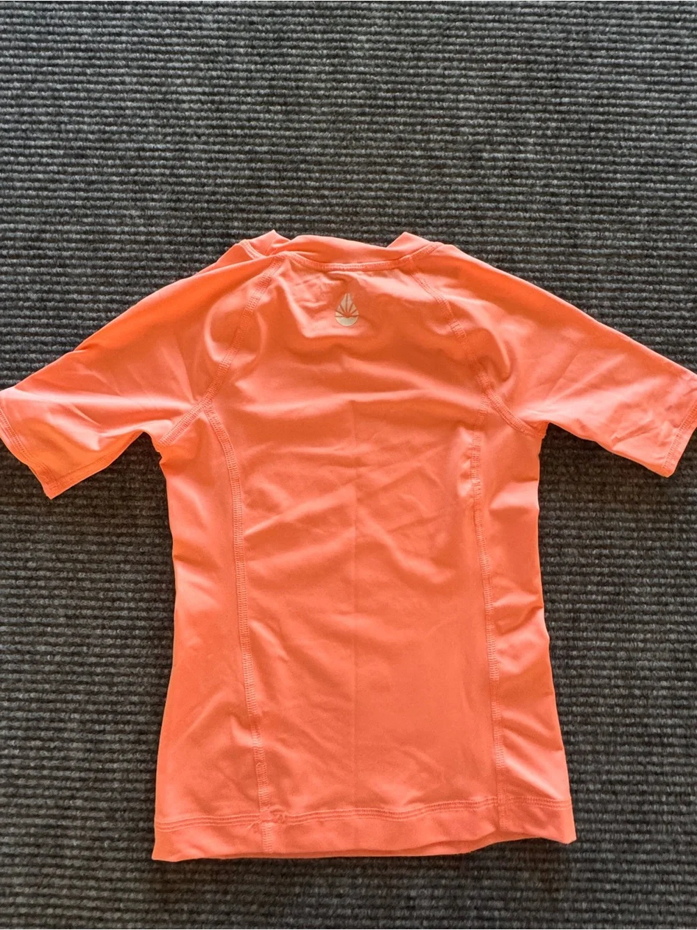 O’eageous Short Sleeve Rash Guard sun‎ shirt Coral Orange Unisex XS